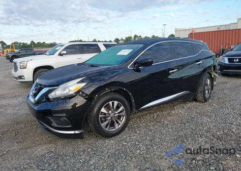 2017 Nissan Murano S z USA, uszkodzony, nr VIN 5N1AZ2MH6HN184568